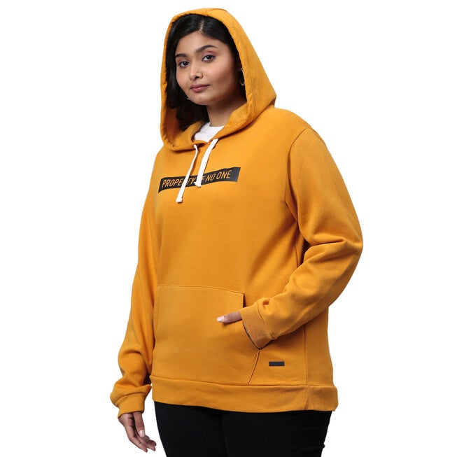 Mustard "Property of No One" Sweatshirt, Mustard / Mustard, alternate image number null
