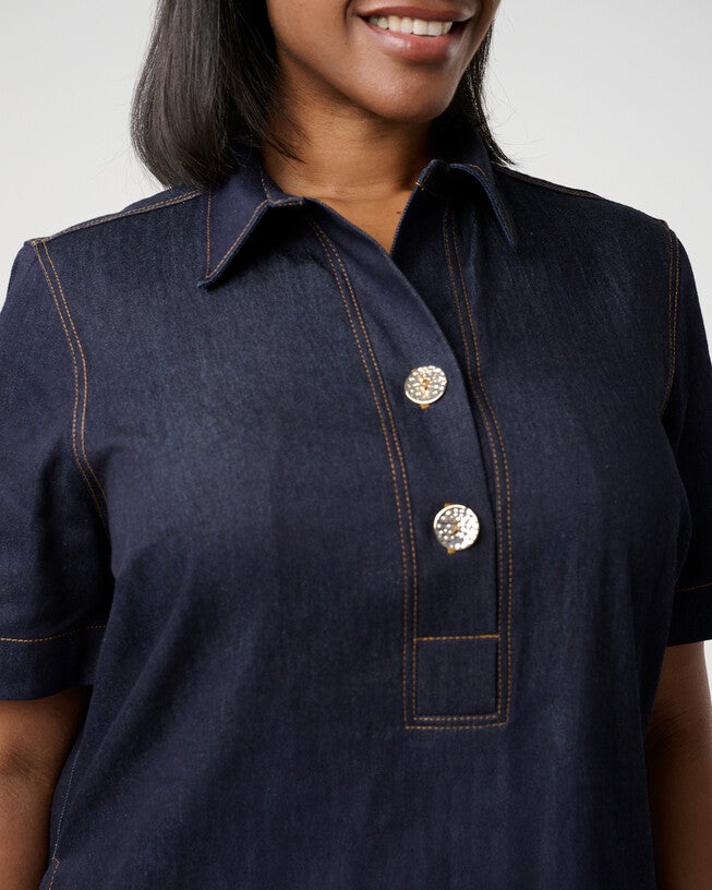Avia Dress, Indigo Noir / Navy, alternate image number 4
