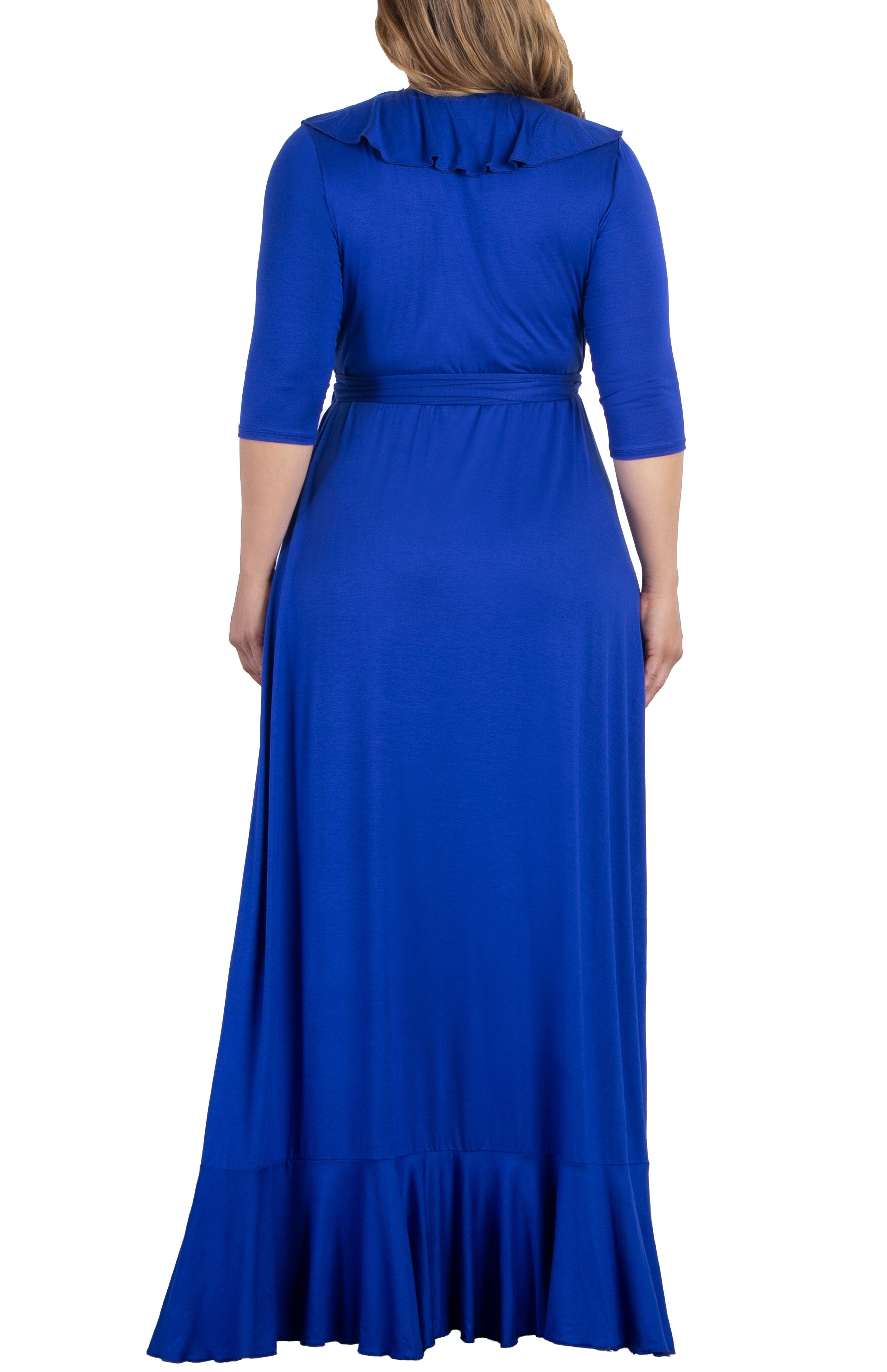 Maritime Maxi Dress, COBALT BLUE / Cobalt, alternate image number 1
