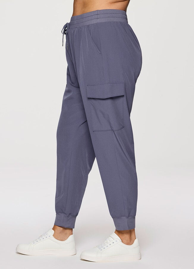 Plus Beyond the Studio Cargo Jogger, Smoke Blue / Cornflower Blue, alternate image number 3
