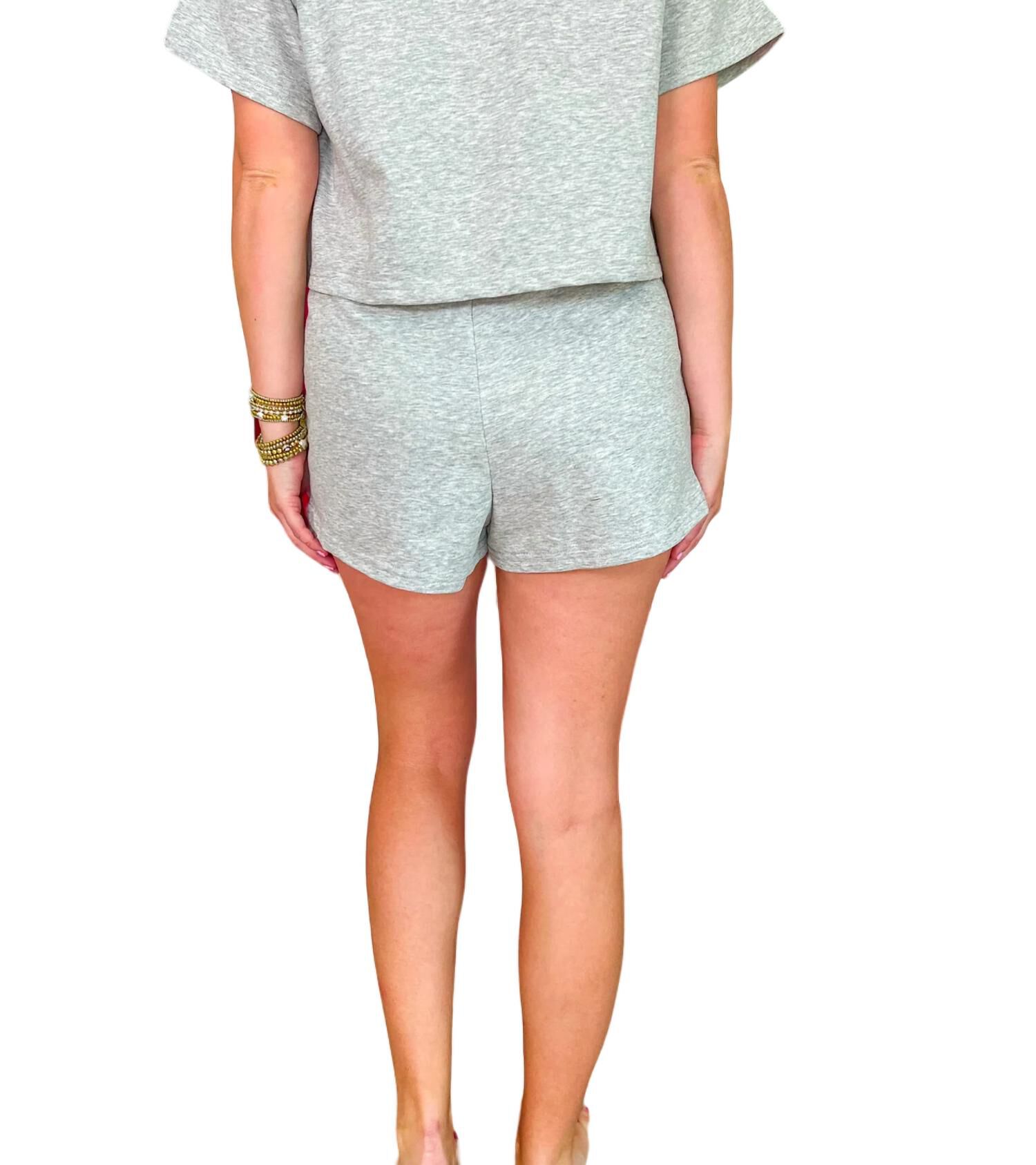 Beaded Usa Short, Grey / Warm Grey, alternate image number 3