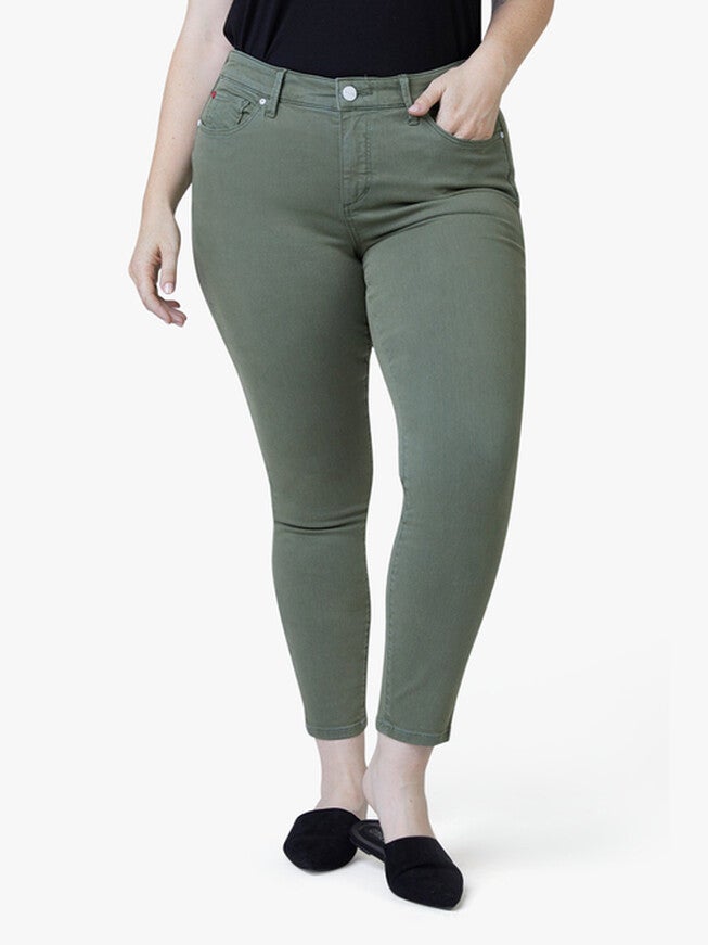 Mid Rise Jegging - Pine, PINE / Forest Green, alternate image number null