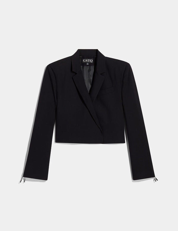 Half Court Blazer, Black / Black, hi-res image number 0