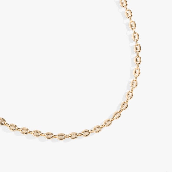 Mariner Necklace, Gold / Gold, alternate image number 1