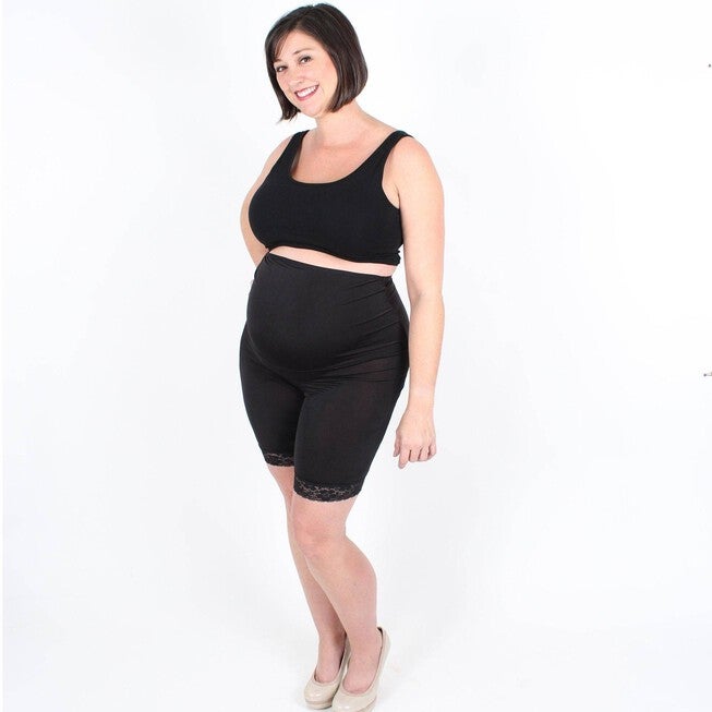 Maternity Anti Chafing Shortlette Slip short 9 inches, , alternate image number null