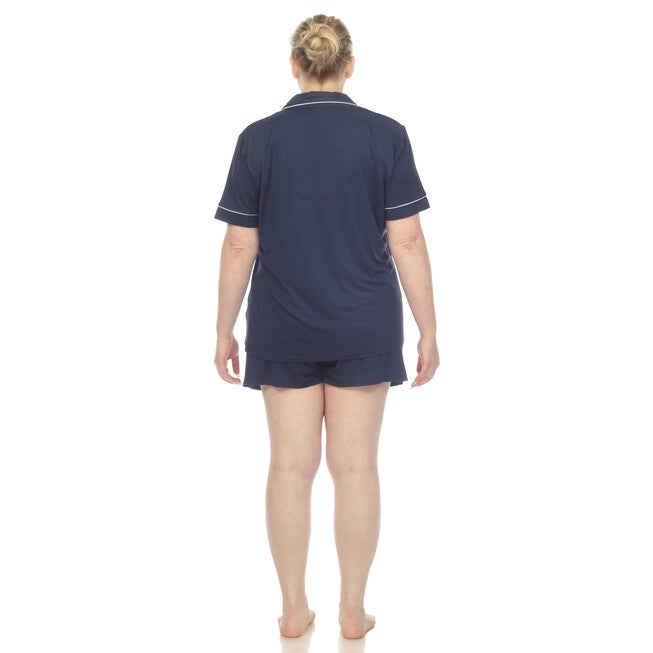 Short Sleeve Bamboo Pajama Set, , alternate image number null