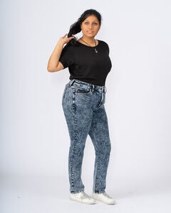 Blue Straight Jeans