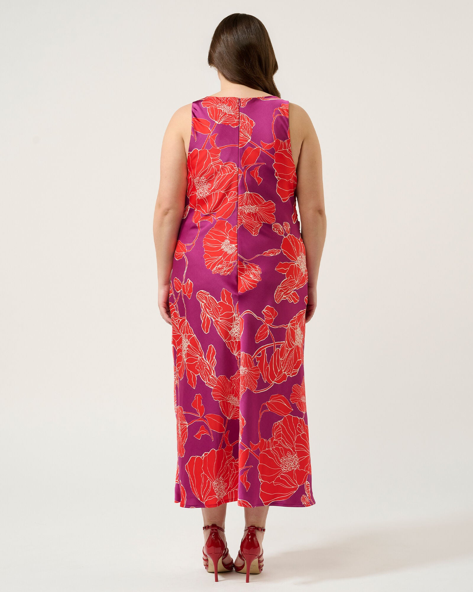 Ember Dress, Print / Pink, alternate image number 5