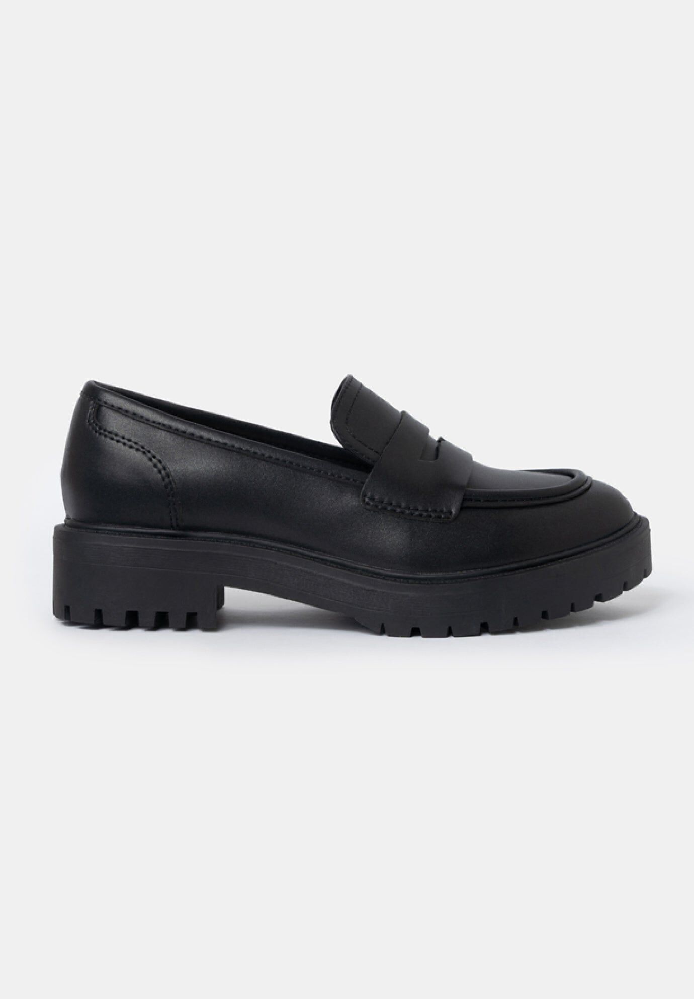 Tate Vegan Classic Loafers, Black / Black, hi-res image number 0