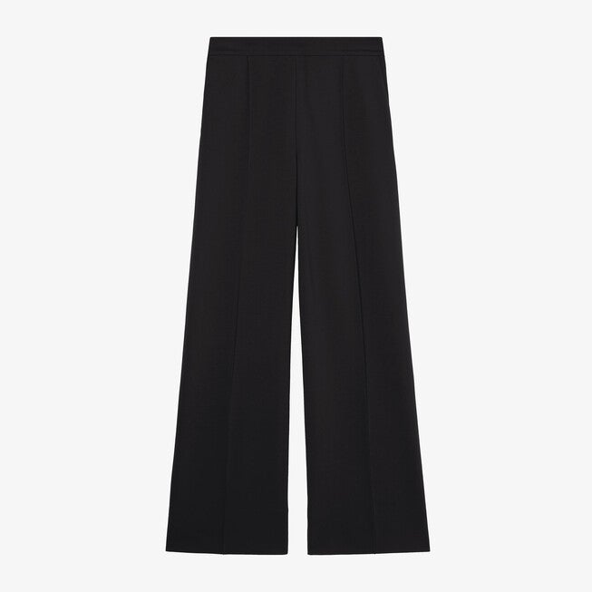 Jordan Trouser - Butter Ponte, Black / Black, alternate image number 4