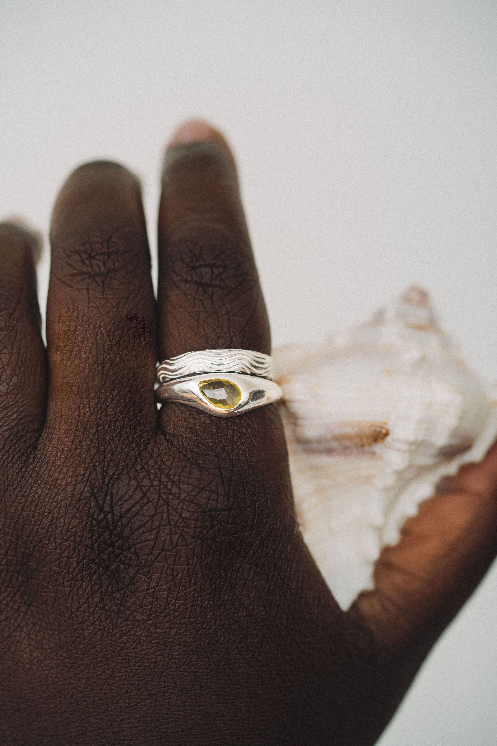 The Earth Ring | Silver, Silver / Silver, alternate image number 2