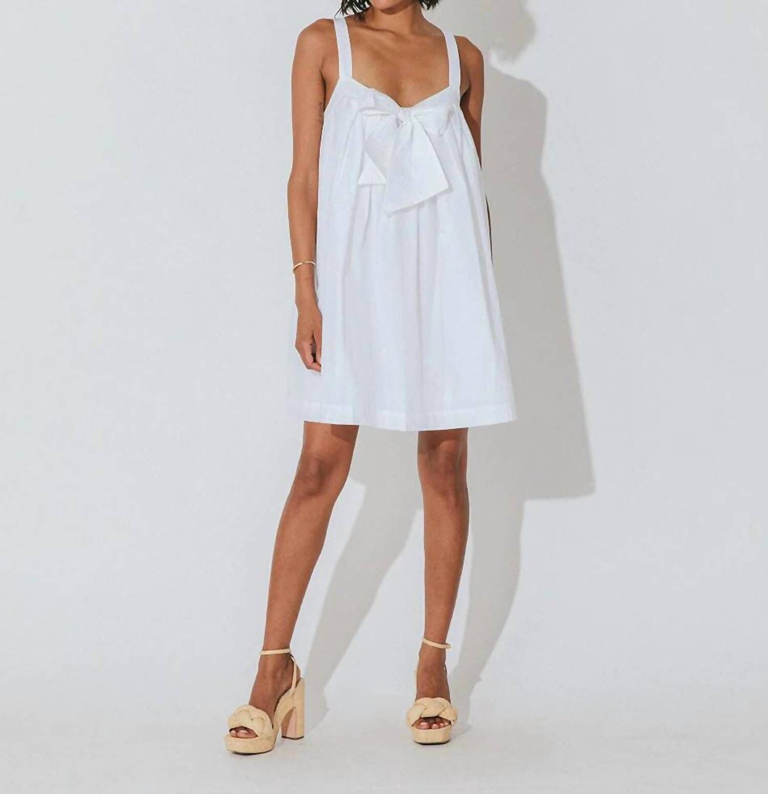 SHYLA MINI DRESS IN WHITE, White / White, hi-res image number 0