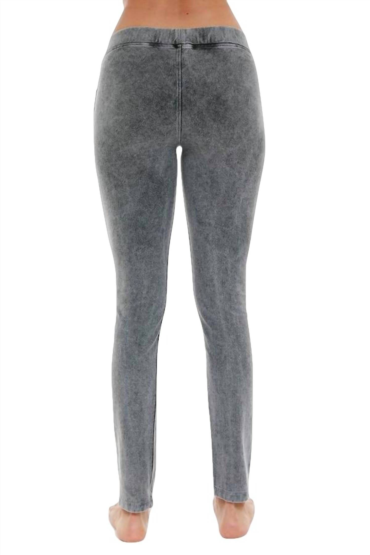 High Rise Capri In Charcoal, , alternate image number 1