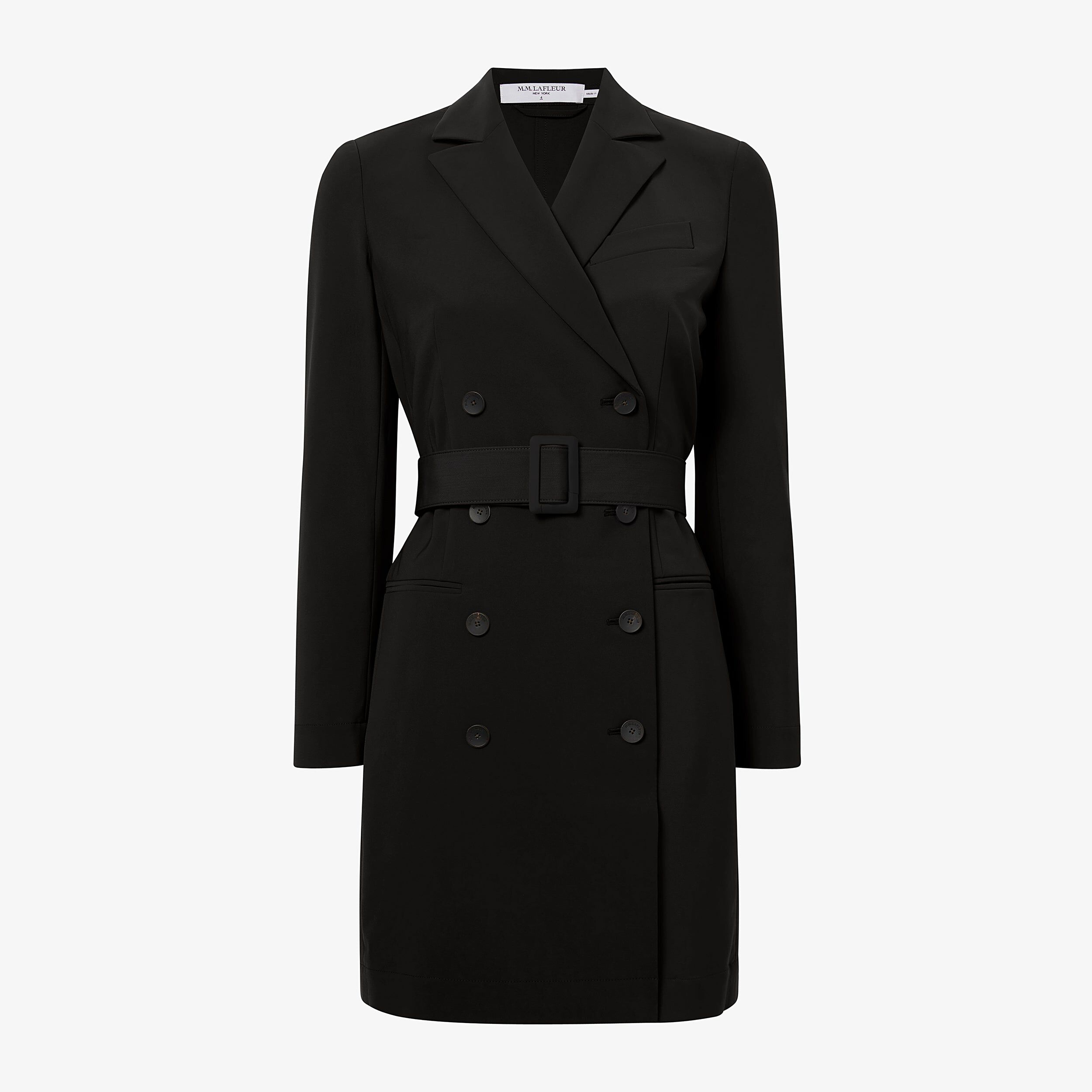 Gwynne Dress - OrigamiTech, Black / Black, alternate image number 2