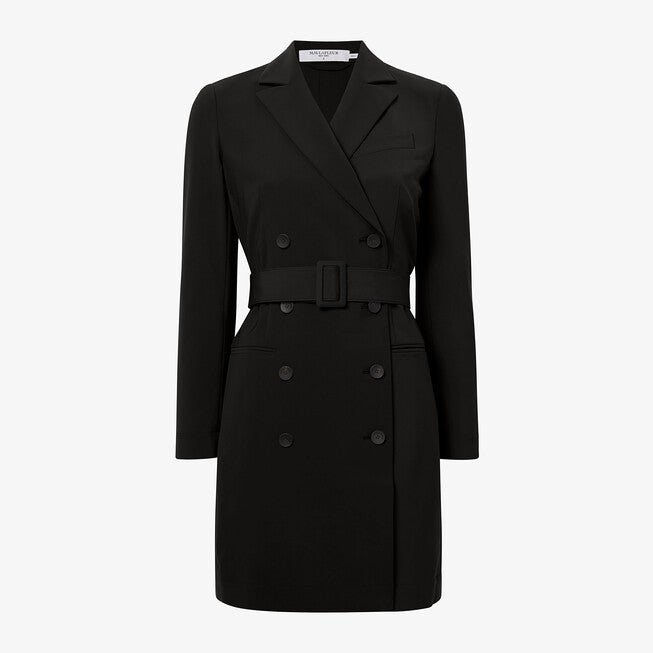 Gwynne Dress - OrigamiTech, Black / Black, alternate image number 2