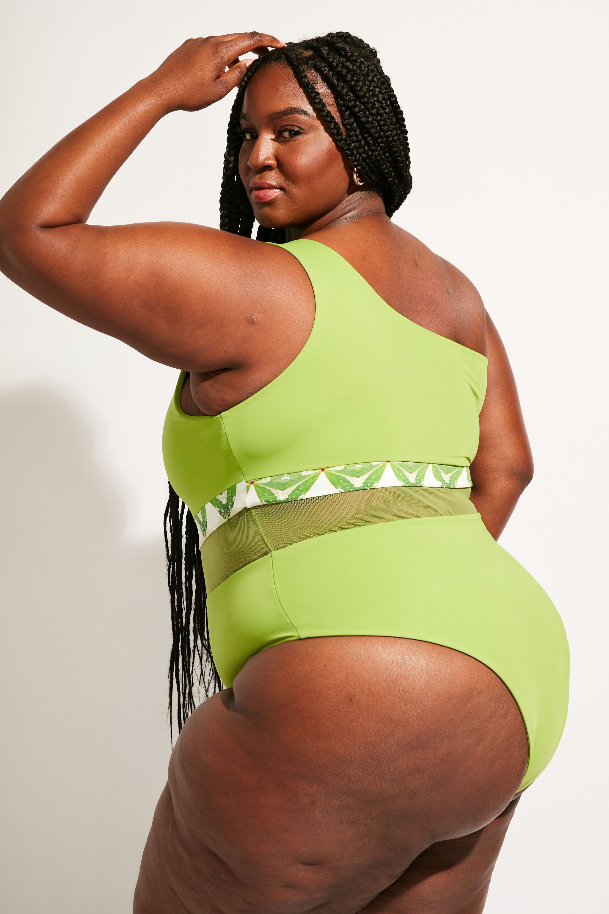 Coast One Piece II, PothosNephrite / Light Green, alternate image number 1