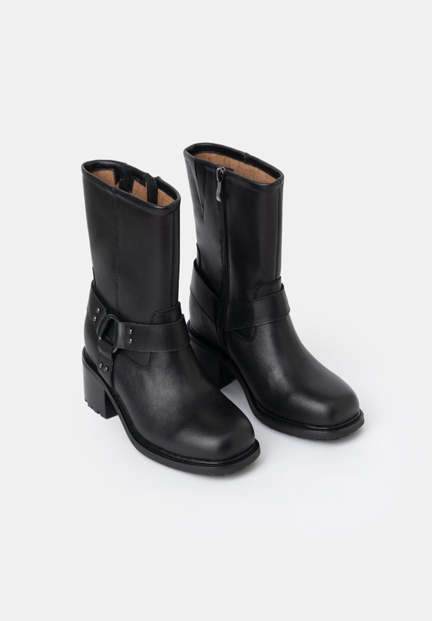 Drifter Moto Boots, Black / Black, alternate image number 1