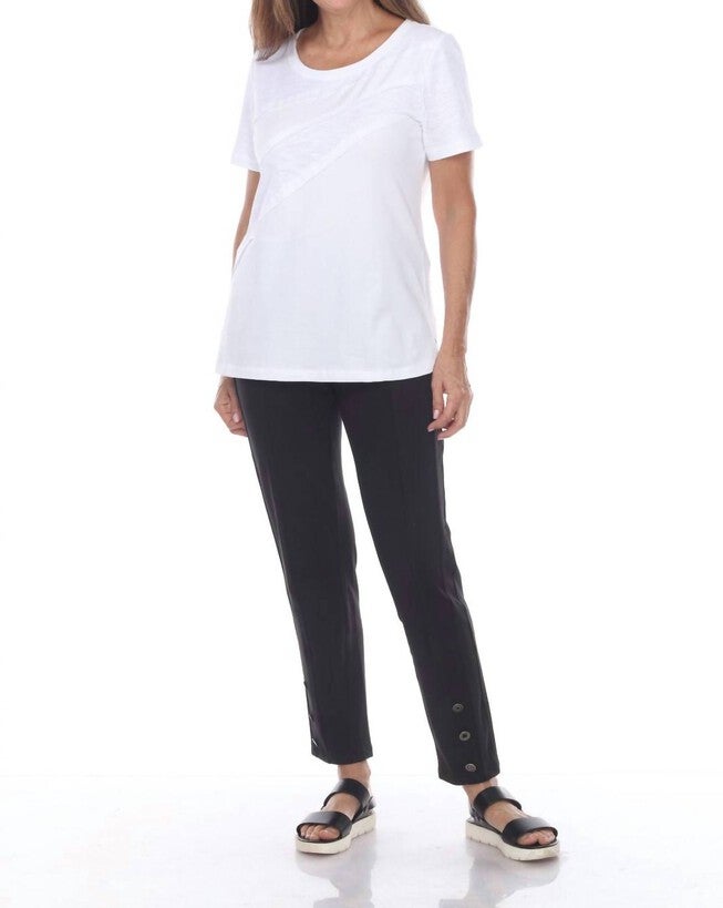 INFINITY TOP IN WHITE, White / White, alternate image number null