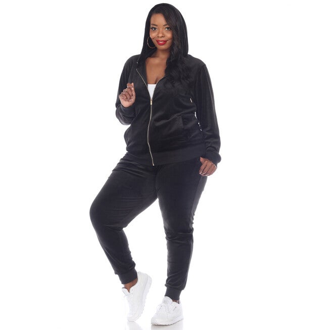 2 Piece Velour Track Suit, , alternate image number null