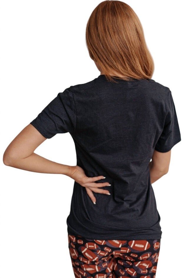 CLASSY UNTIL KICKOFF SHIRT, Black / Black, alternate image number null