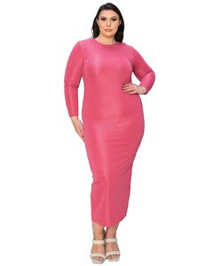 KYLO TEXTURED BODYCON DRESS