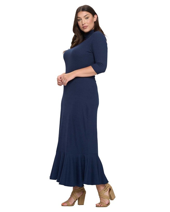 JORDAN CUTOUT RIB DRESS, , alternate image number 5