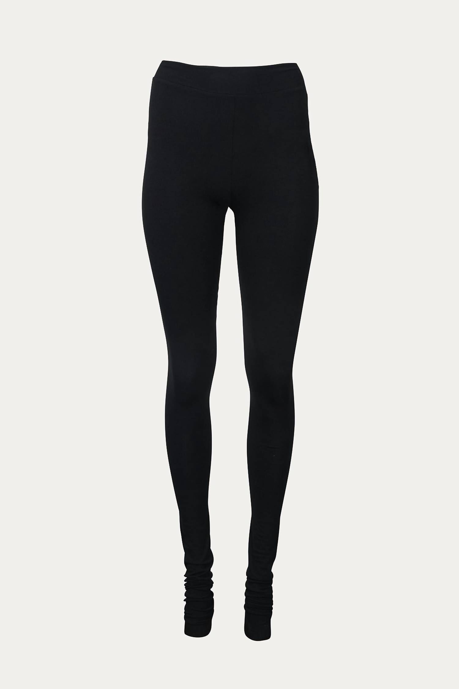 Jules Jersey Stacked Legging in Black, Black / Black, hi-res image number 0