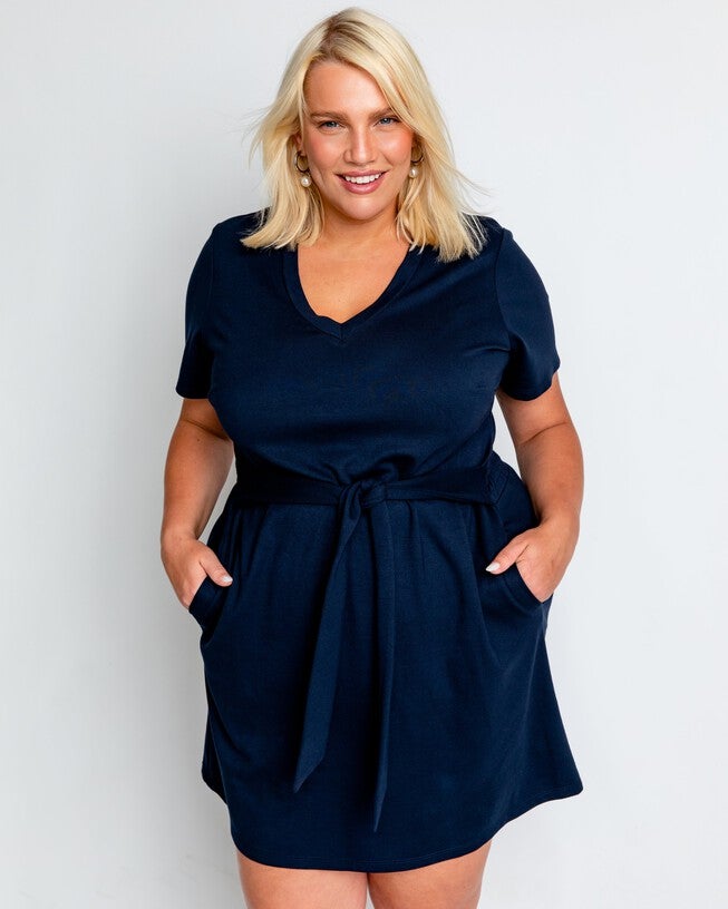 Joy Dress, Navy / Navy, hi-res image number 0