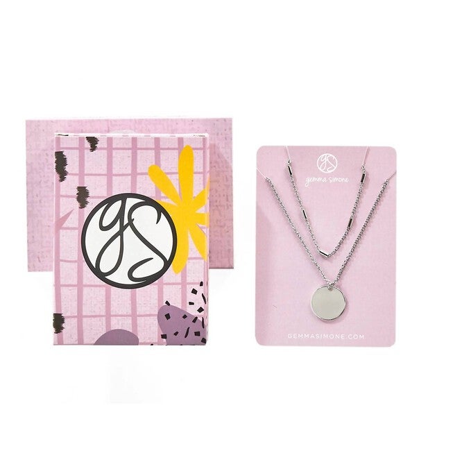 STATION CHAIN NECKLACE SET, Silver / Silver, hi-res image number 0