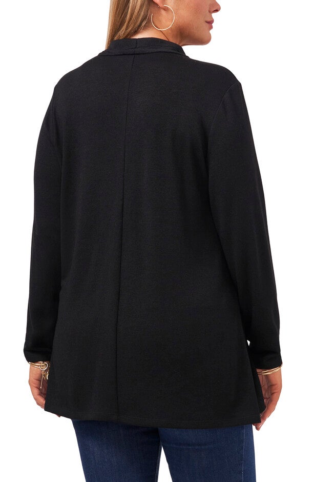 L/S CROSS FRT COZY KNIT TOP, , alternate image number null
