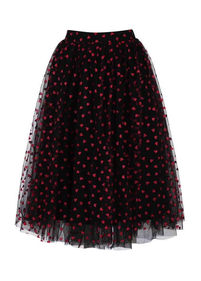 Amour Skirt, Black / Black, hi-res image number 0