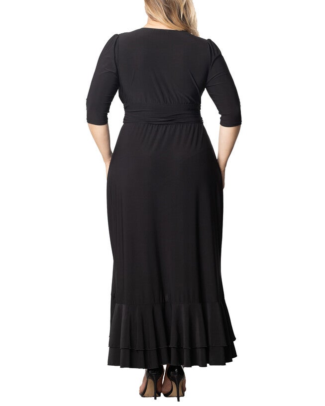 Veronica Ruffle Evening Gown, , alternate image number 5