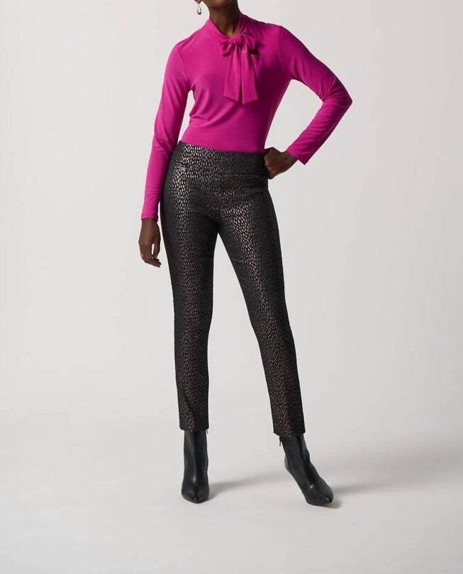 MILLENNIUM SLIM-FIT PANTS IN BLACK/BRONZE, BlackBronze / Black, hi-res image number null
