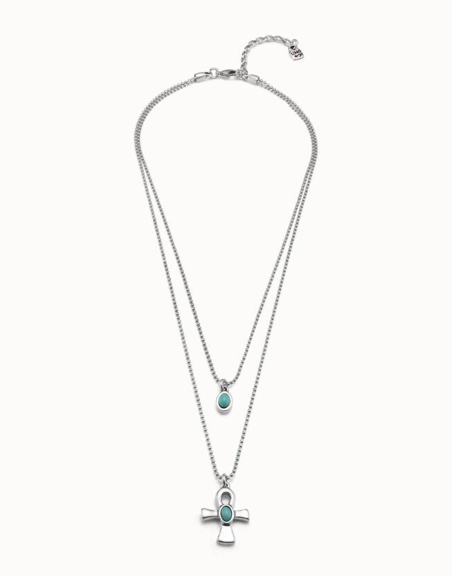 BELIEFS NECKLACE IN SILVER, , alternate image number null