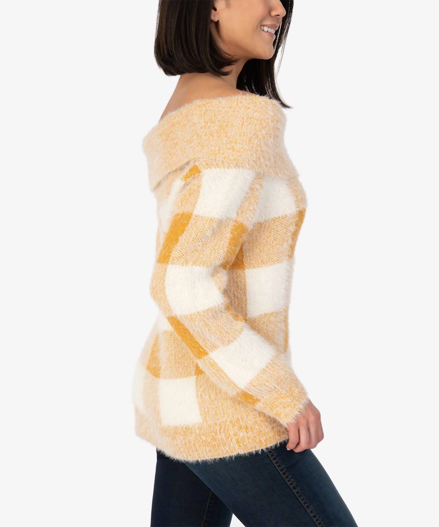 HARUKA SWEATER IN YELLOW, , alternate image number 4