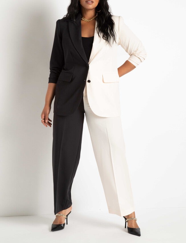 Colorblock Blazer, , alternate image number null