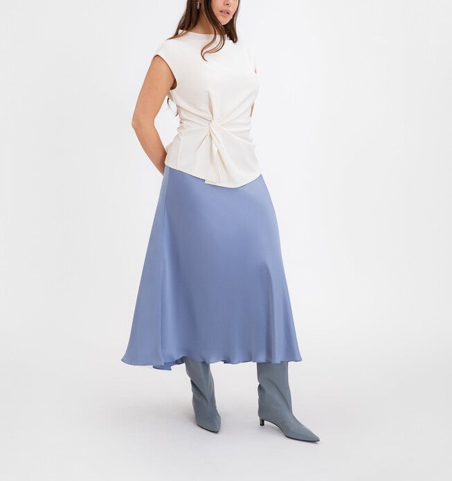 Beth Skirt, Slate Blue / Light Blue, alternate image number 1