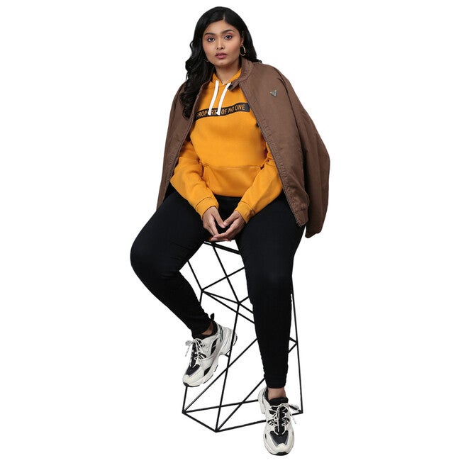 Mustard "Property of No One" Sweatshirt, Mustard / Mustard, alternate image number null