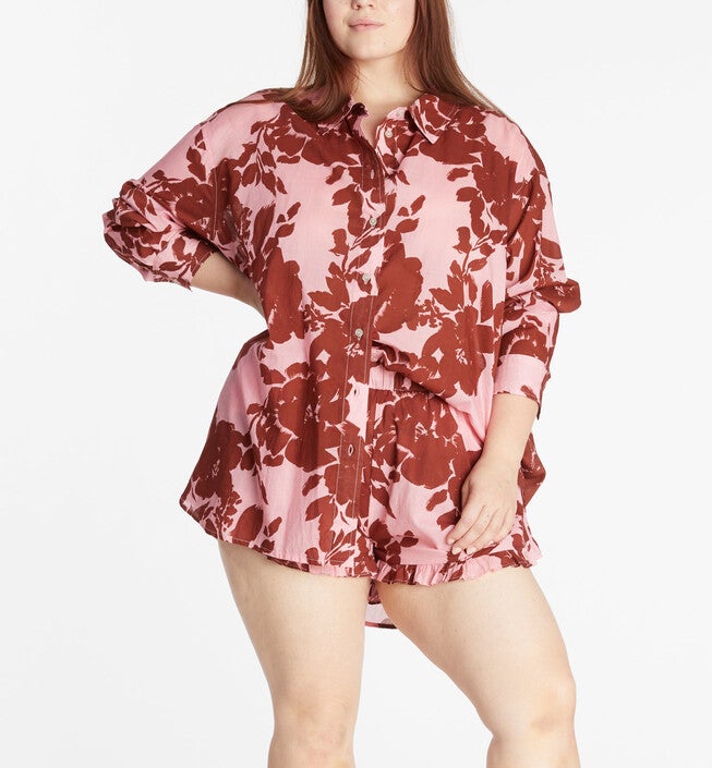 Calandra Top, PeonyBrandy Shadow Bloom / Raspberry, hi-res image number null