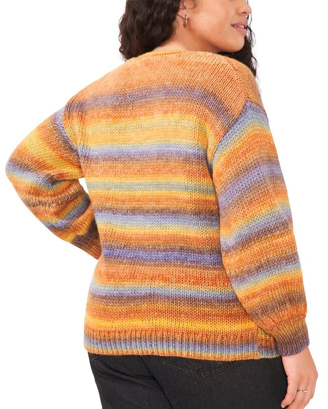 Maddie Roving Sweater, Citrus Spice / Orange, alternate image number null