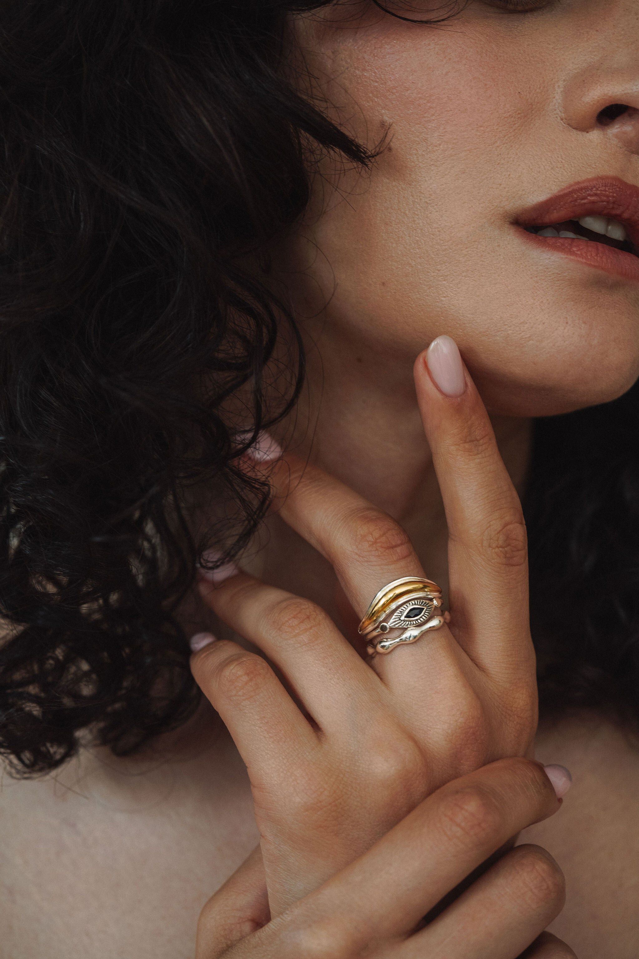 The Mercedes Ring | Silver, Silver / Silver, alternate image number 3