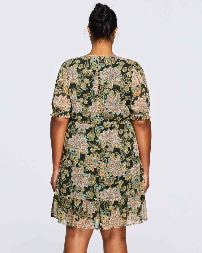 Boho Beauty Wrap Dress, , alternate image number 8