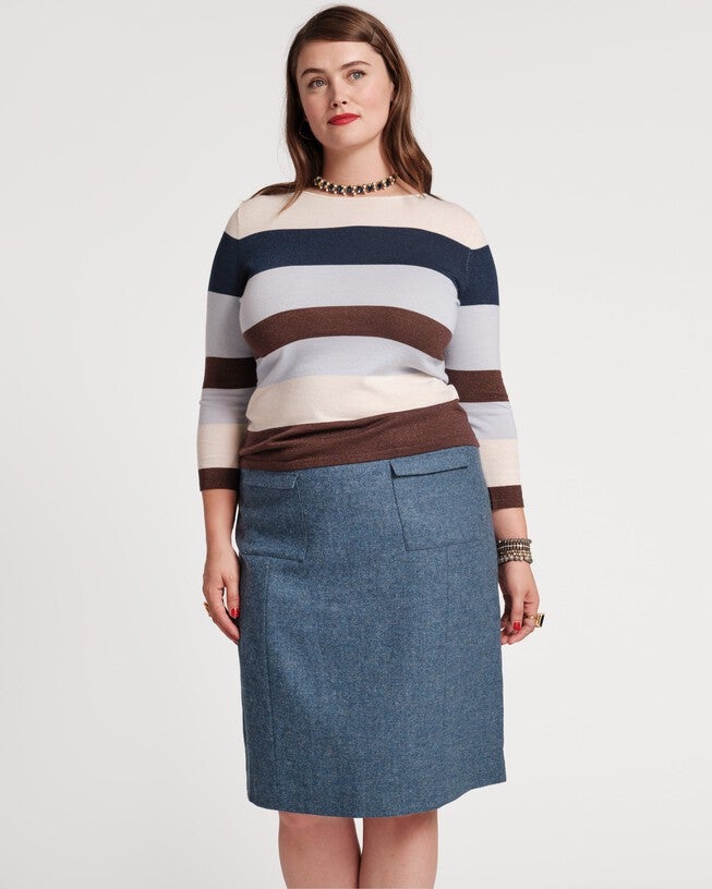 Saylor Top, OysterBlueMulti / Vanilla, alternate image number null