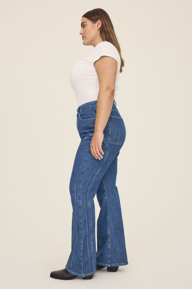 MIA PLUS - FLARE JEANS | PACIFIC, PACIFIC / Dark Wash, alternate image number 1