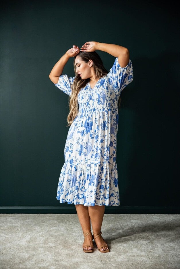 Mia Blouse Sleeve Dress, , alternate image number 8