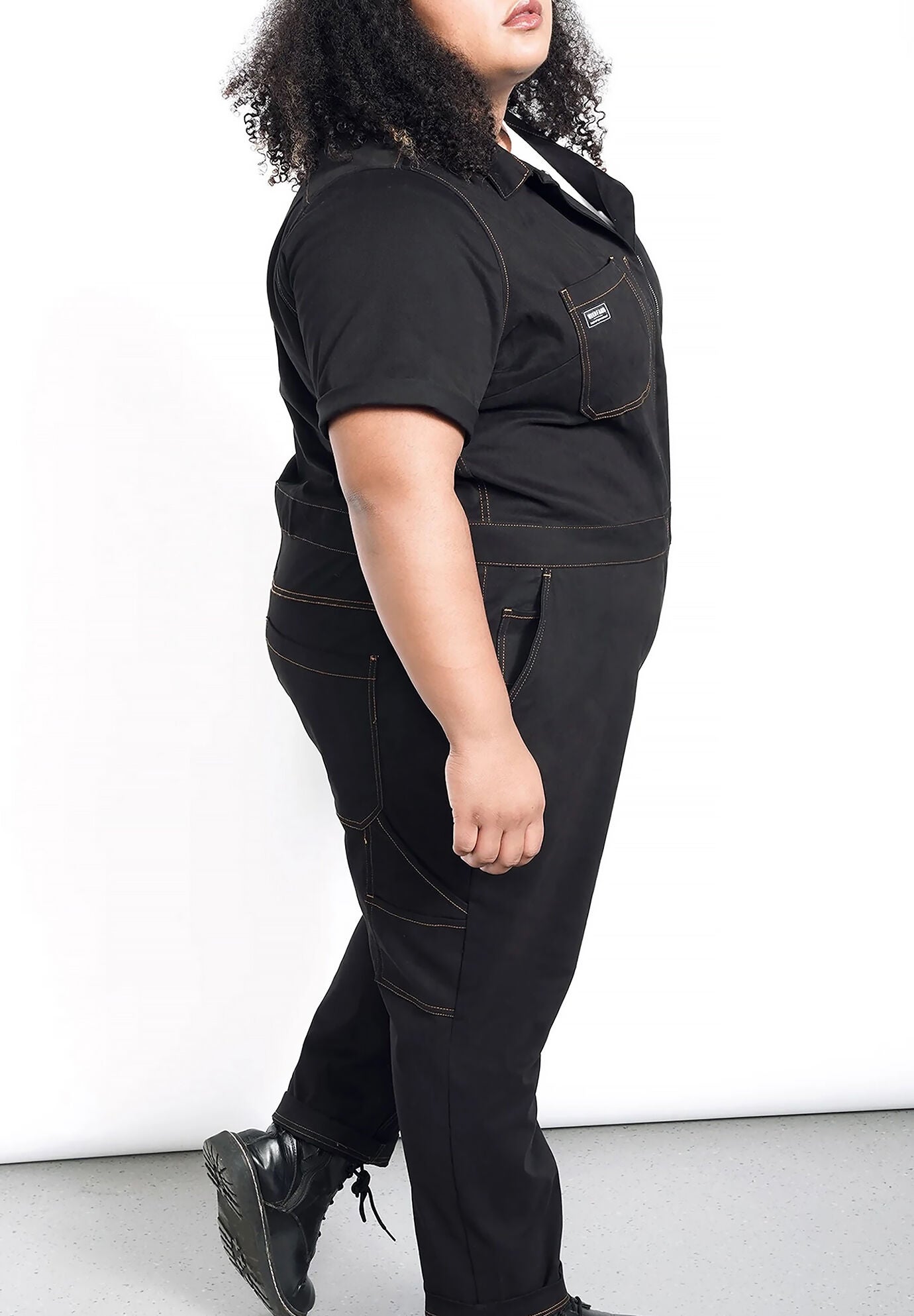 The Essential Coverall, BLACK / Black, alternate image number 1