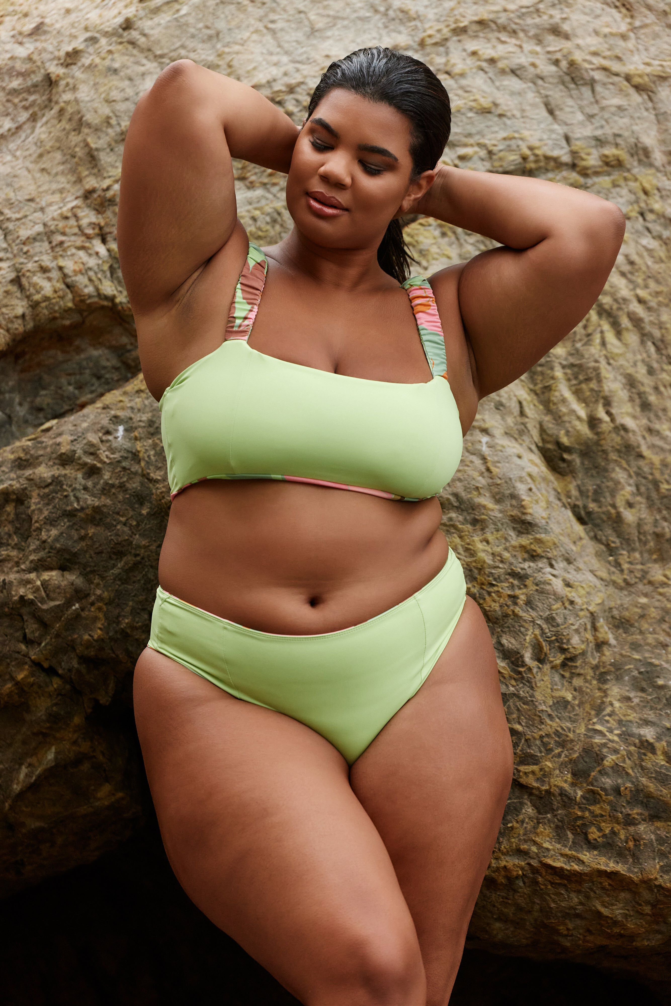 Current Bottom II, Birds of Paradise / Light Green, hi-res image number 0