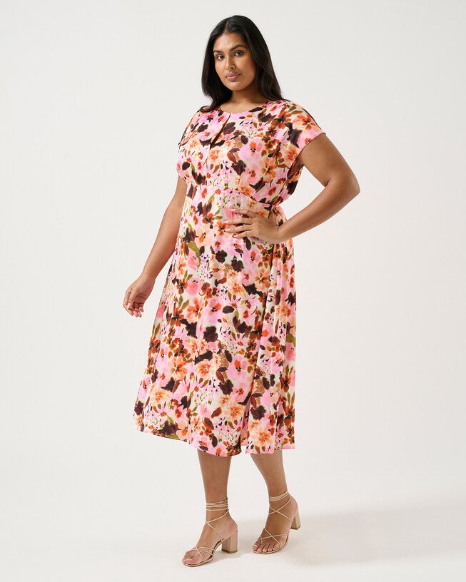 Atreides Dress, Print / Pink, alternate image number 3