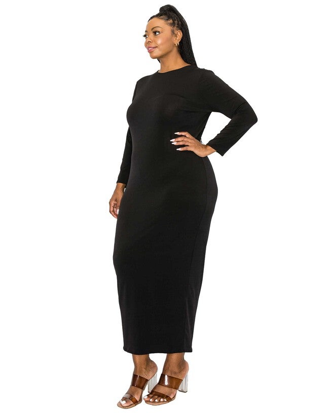 EVALINA MIDI DRESS, , alternate image number null