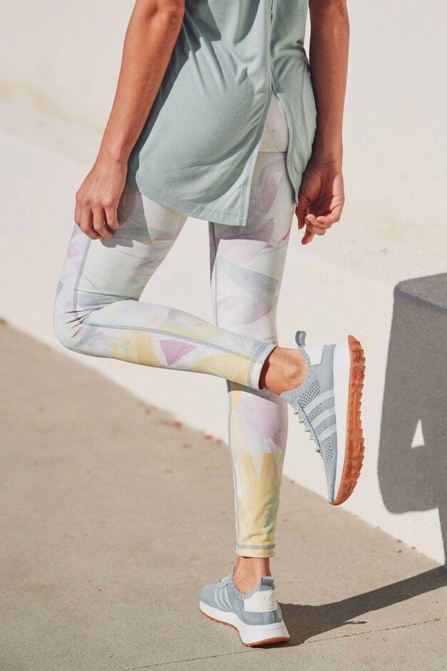 Multicolor Legging In Mint, , alternate image number null